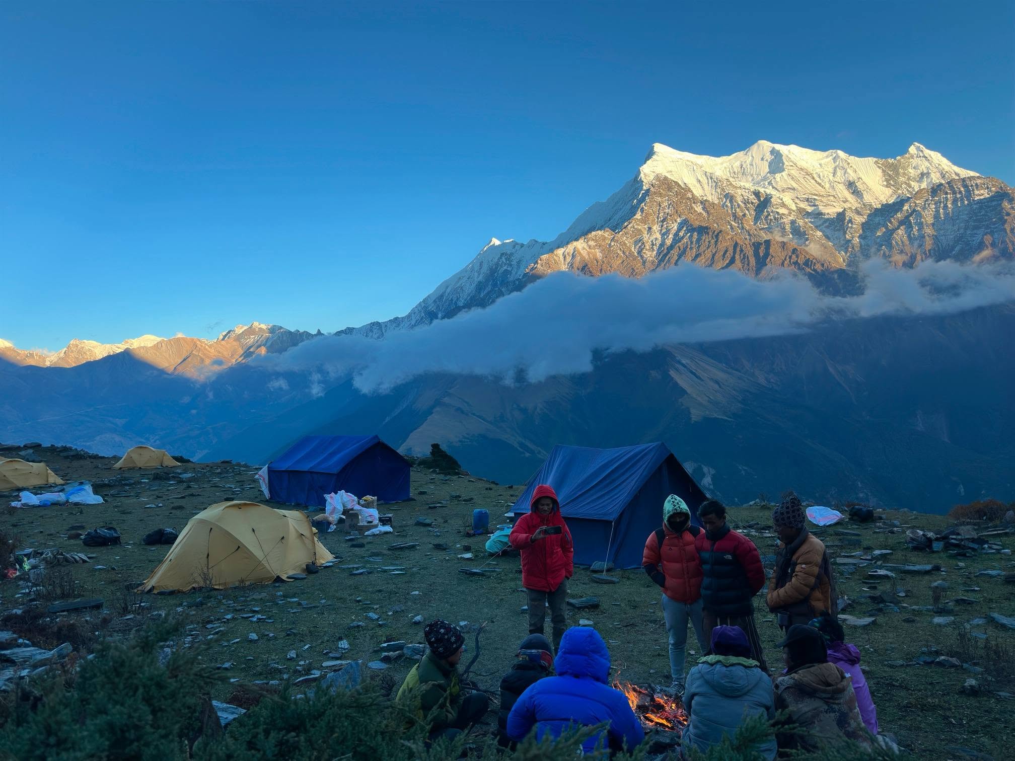 Dhampus Peak Climbing(6,012m)- 20 Days
