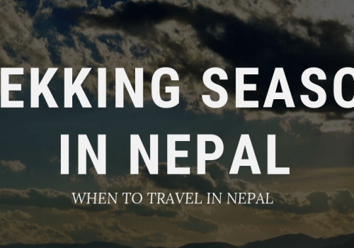 Trekking Season in Nepal